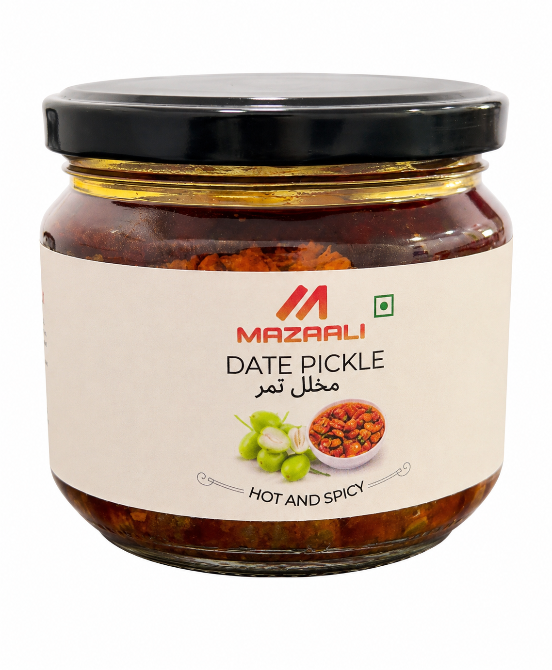 Mazaali Hot & Spicy Date Pickle – 250g