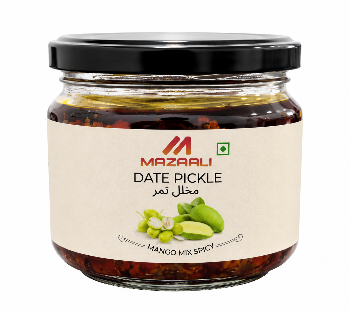 Mazaali Mango Spicy Date Pickle – 250g